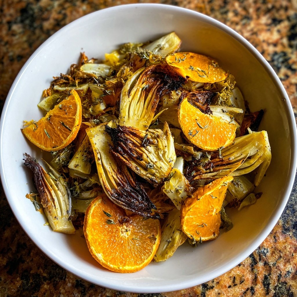 Roasted Fennel Citrus Salad