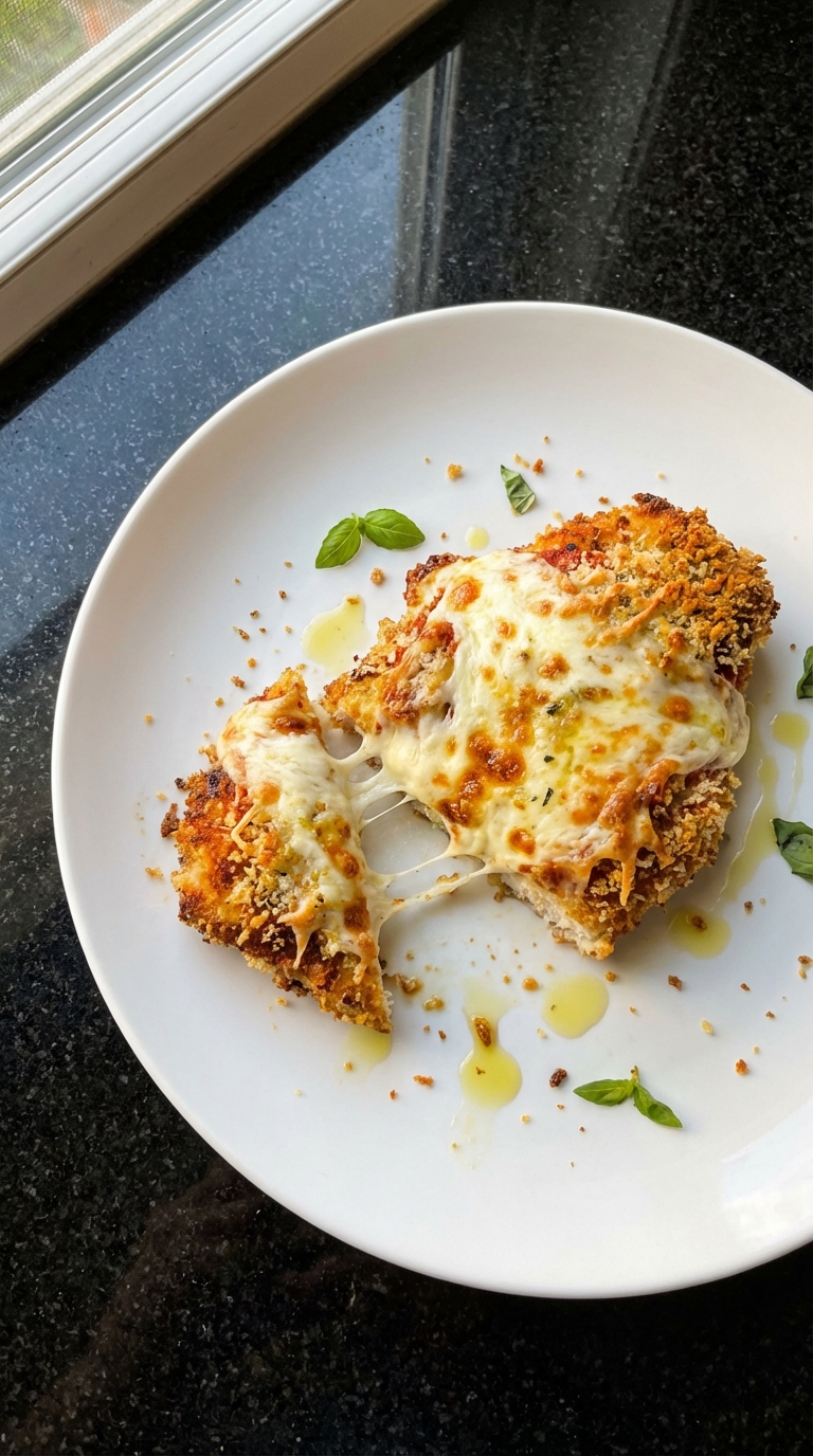 Oven Baked Chicken Parmesan