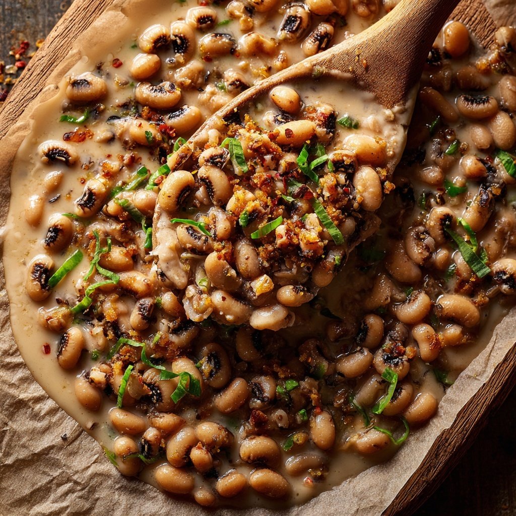 Creamy Southern Black Eyed Peas