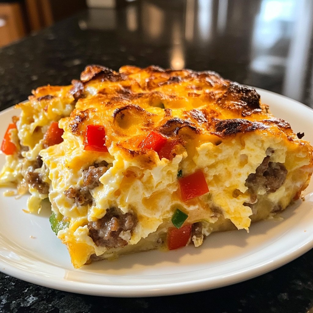 Make-Ahead Breakfast Egg Casserole
