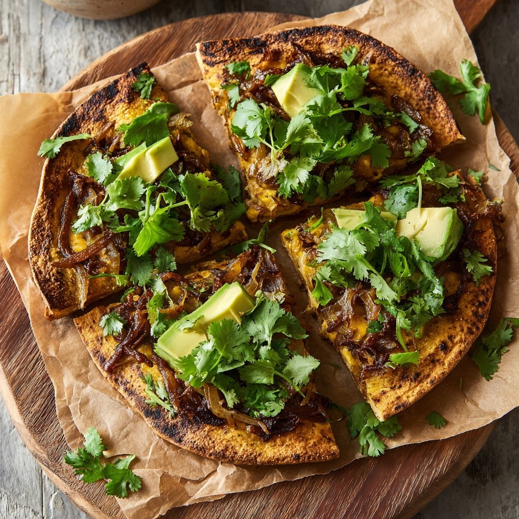 Sassy Caramelized Onion Tacos