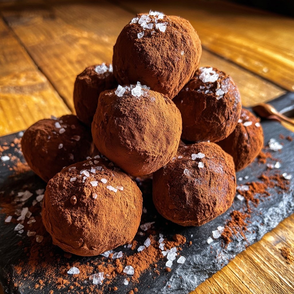 Chocolate Espresso Truffle Balls