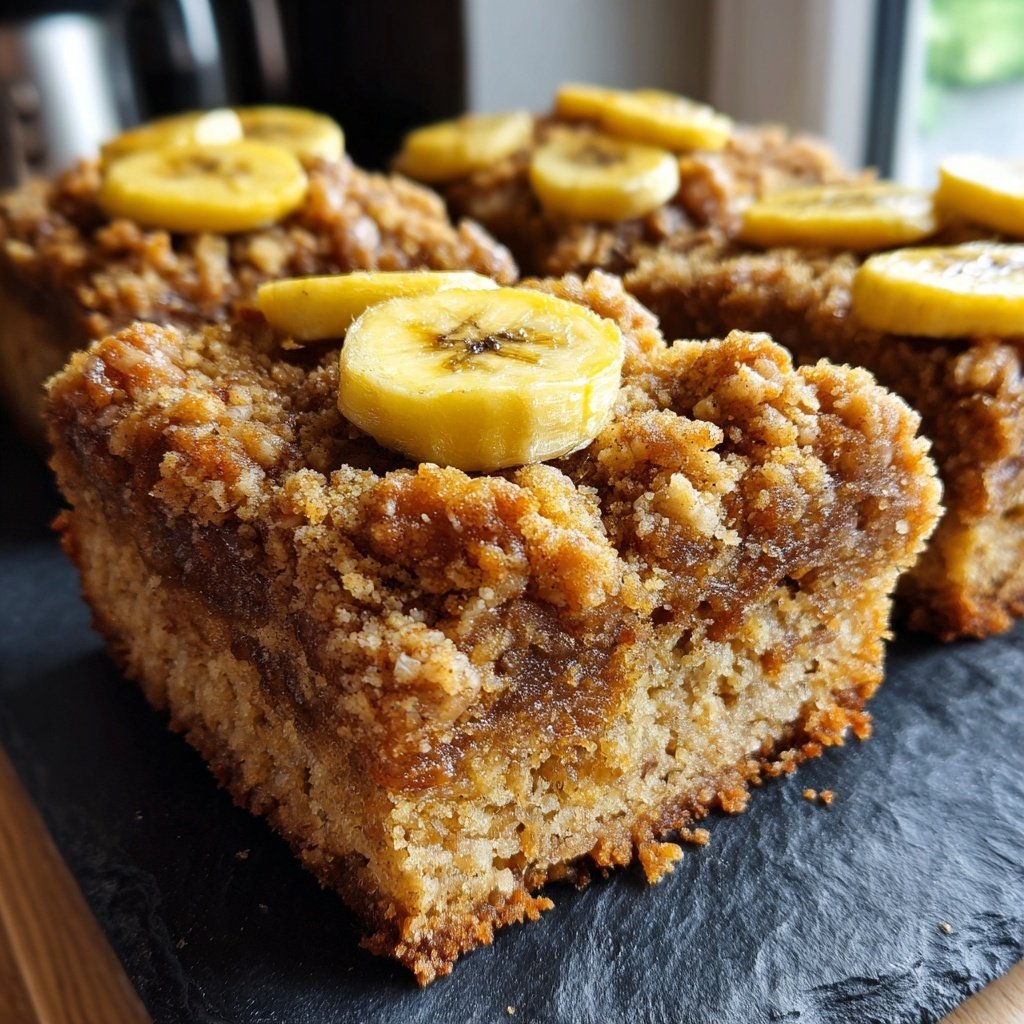 Banana Crumb Cake Delight