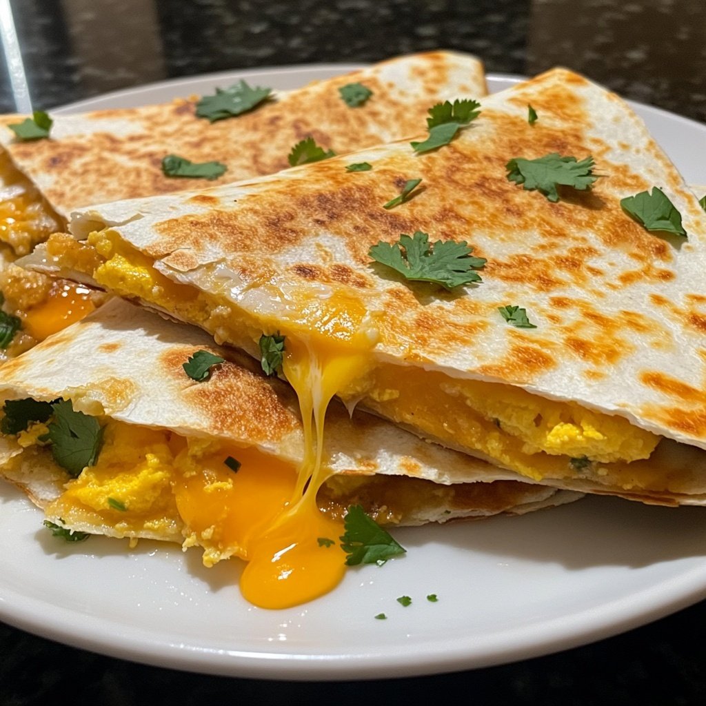 Fried Egg Quesadilla