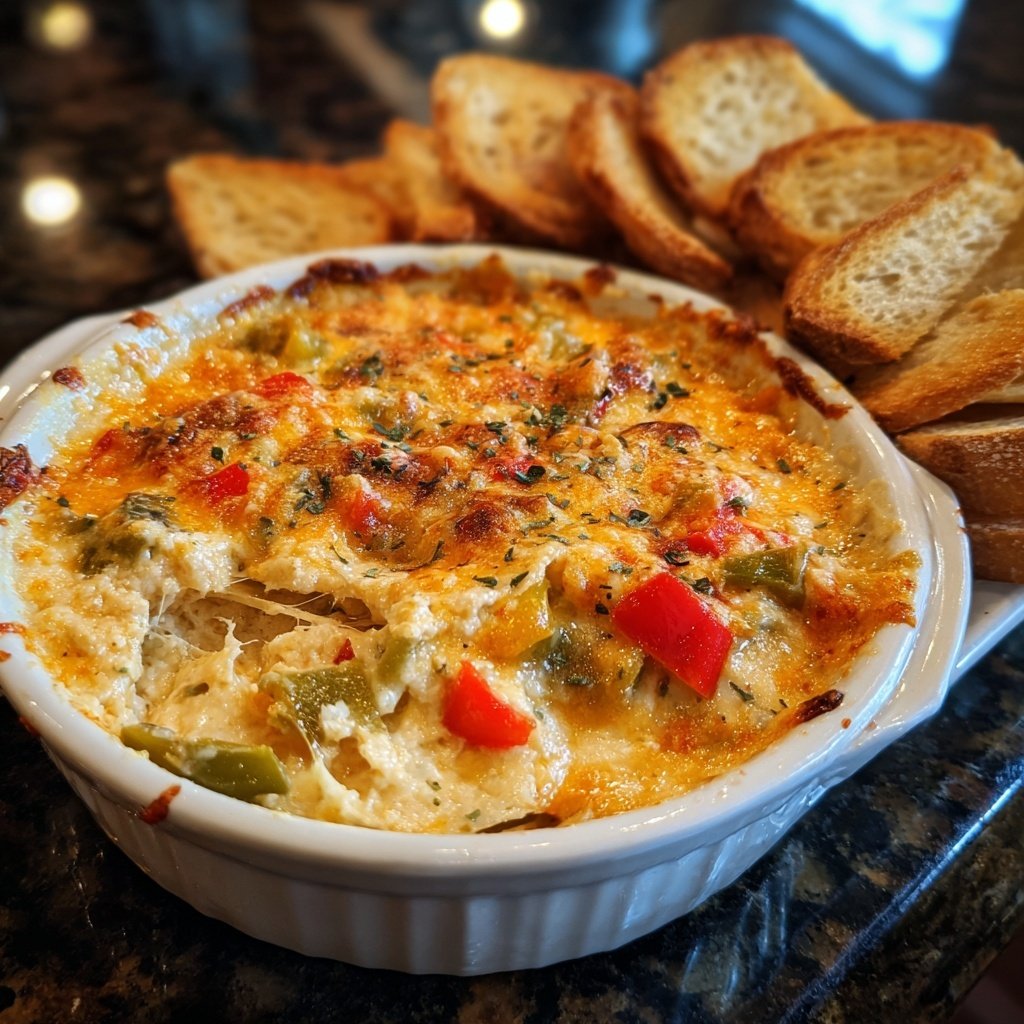 Fiesta Cheese Fondue Delight