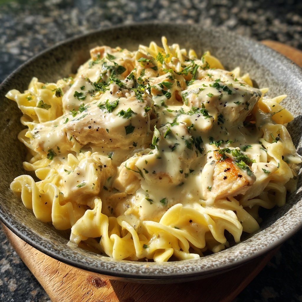 Creamy Chicken and Noodles