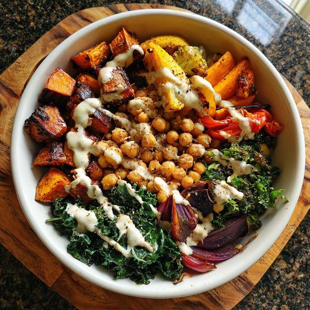 Roasted Veggie Power Bowl