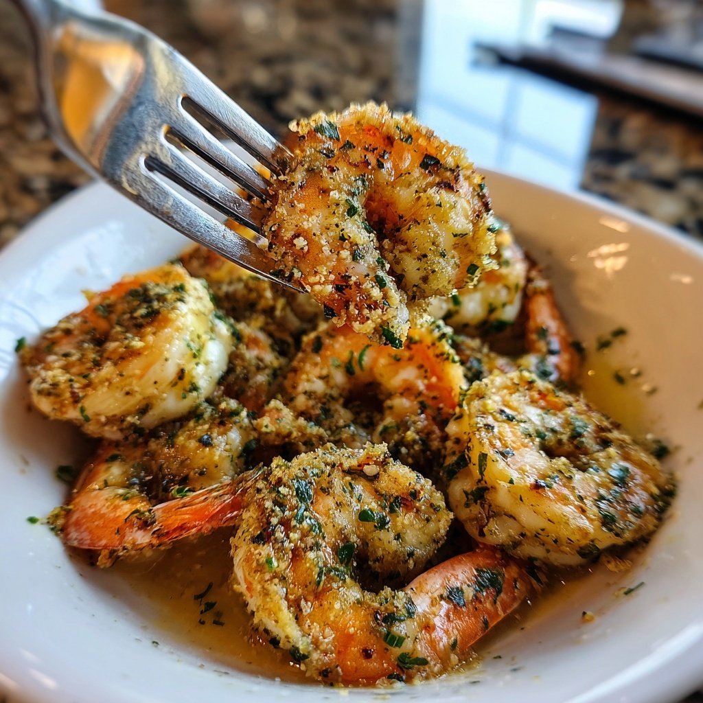 Baked Shrimp Scampi Garlic Butter