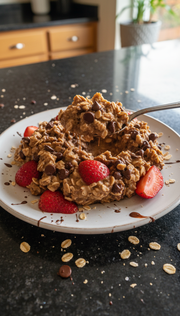 Chocolate Chip Strawberry Oats