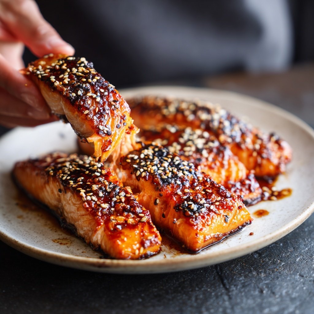 Ginger Soy Glazed Salmon