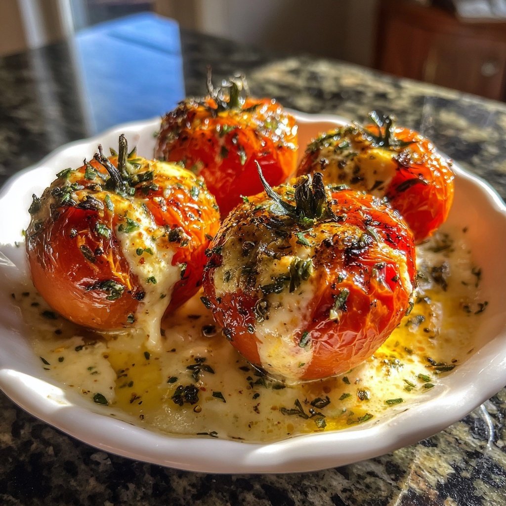 Cheese Stuffed Cherry Tomatoes Feta
