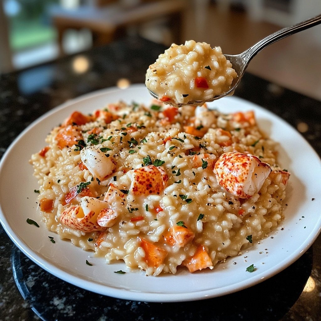 Elegant Dinner: Lobster Risotto Recipe