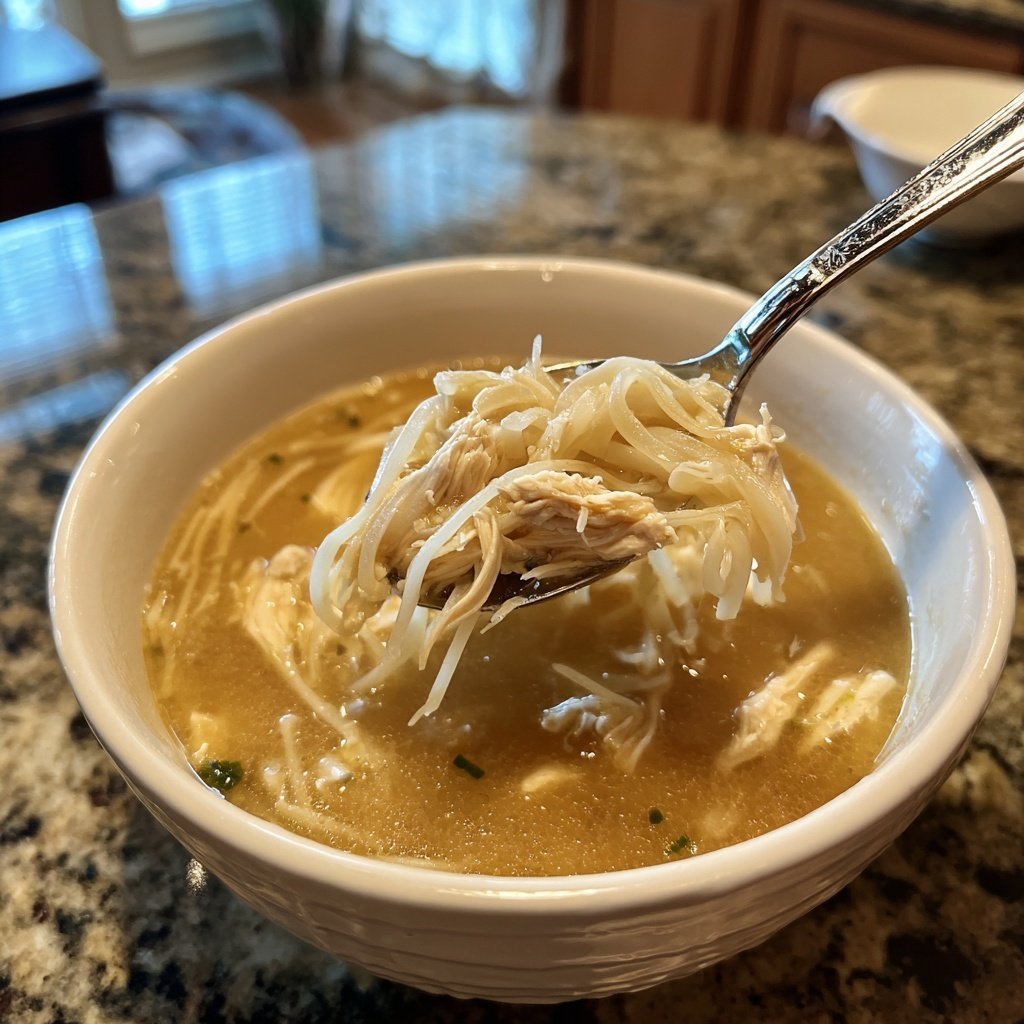 Ginger Chicken Noodle Soup