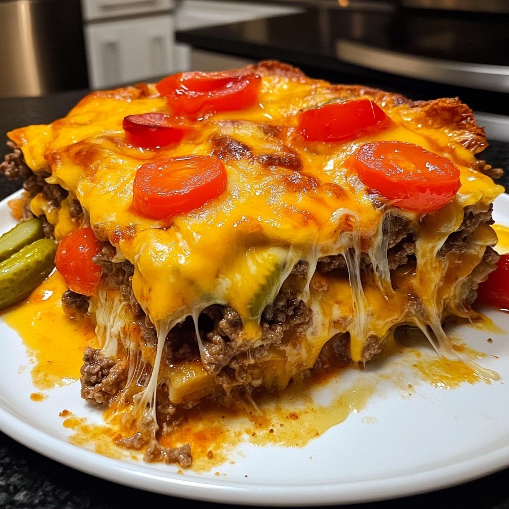 Cheeseburger Casserole