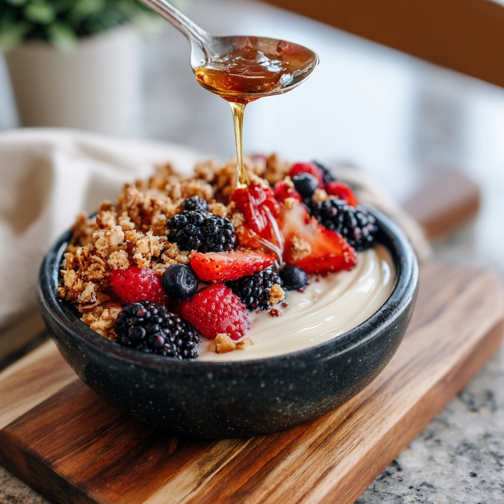 Quark Berry Protein Bowl