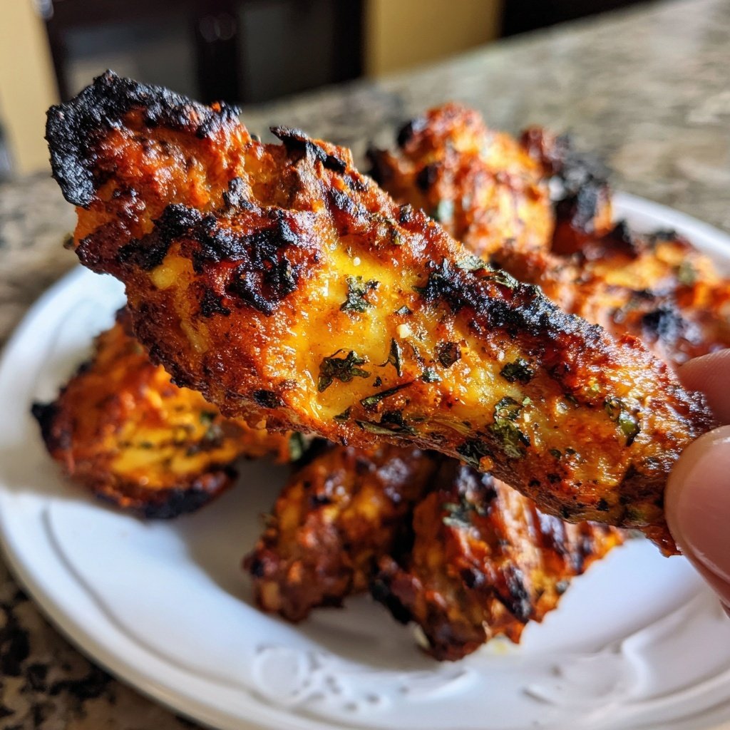 Tandoori Wings with Indian Spices